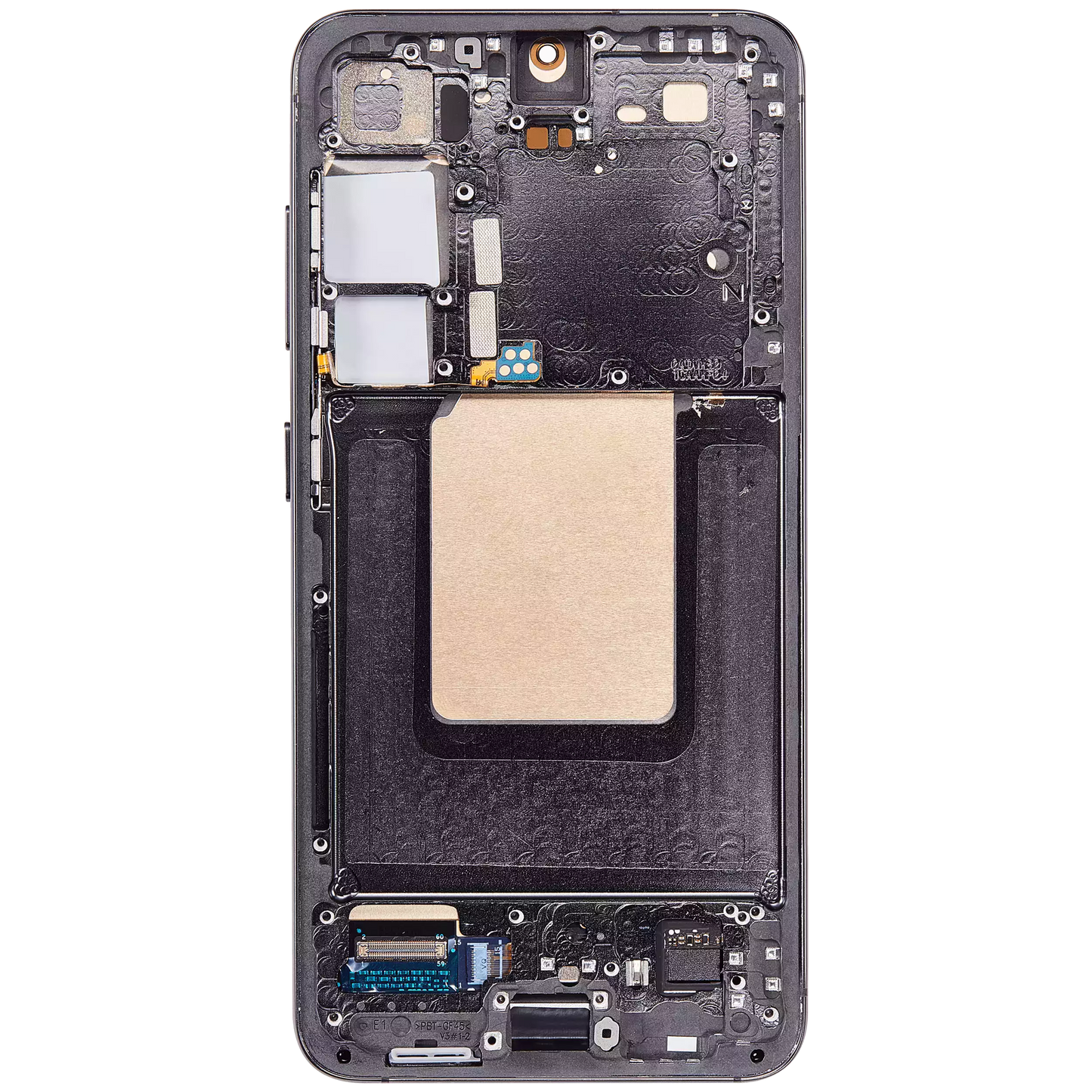 Display with frame (LCD/OLED/LCM/Screen) For Samsung Galaxy S24 Onyx Black