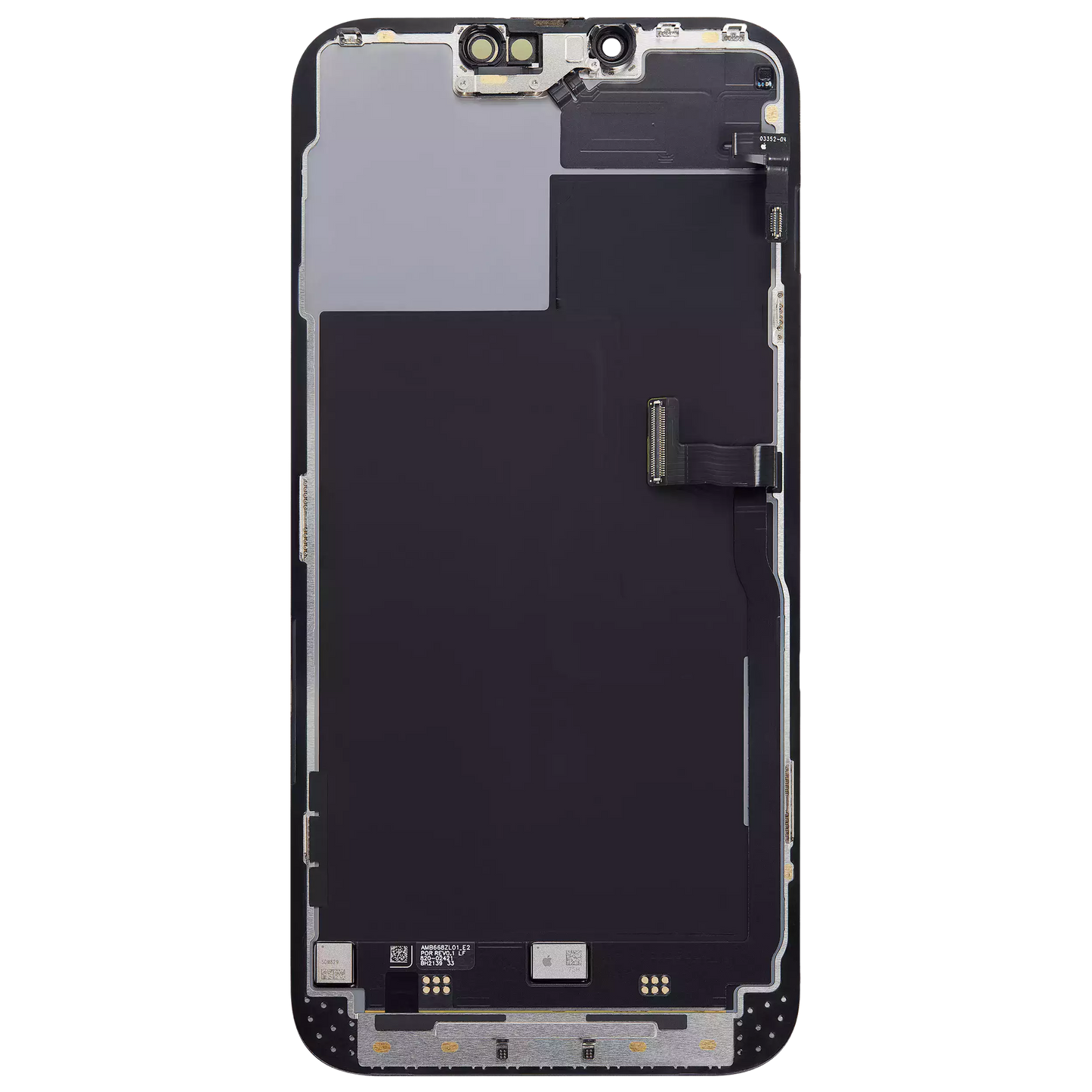 Display (LCD/OLED/LCM/Screen) Screen Assembly (With IC Removable With 120HZ) (Soft OLED) Aftermarket All Colors For iPhone 13 Pro Max