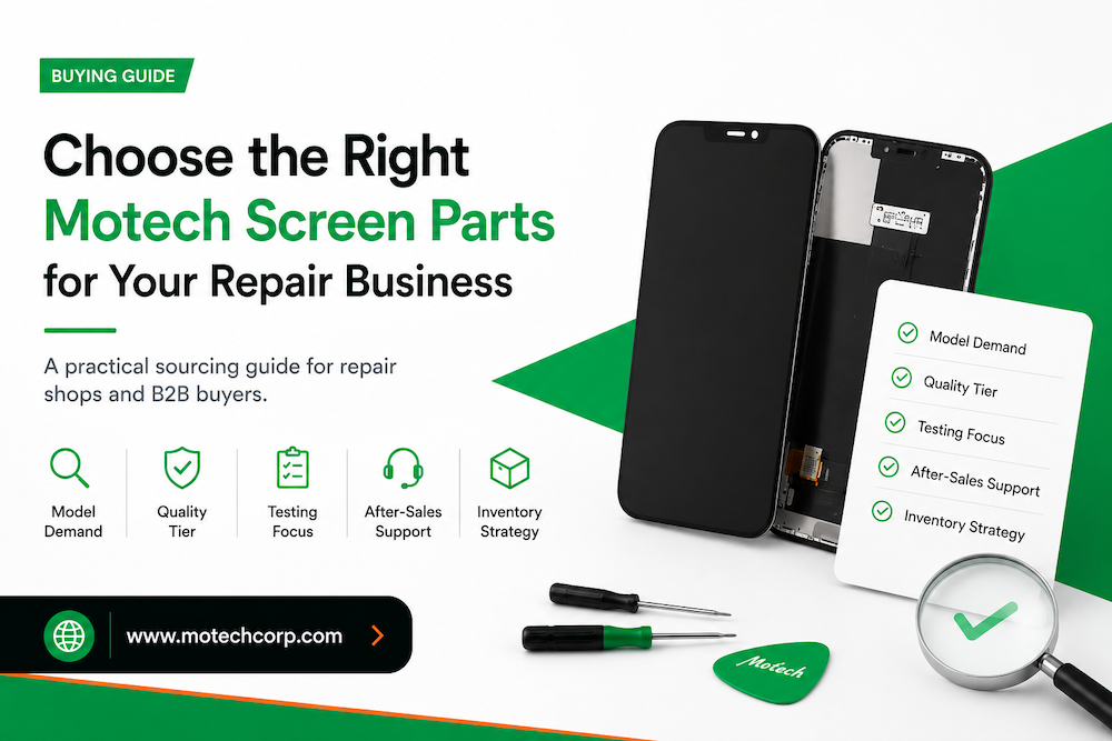 How to Choose the Right Motech Screen Parts for Your Repair Business