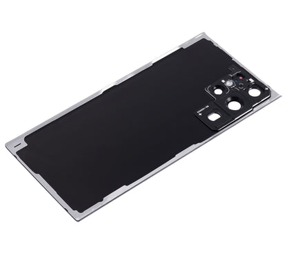 Back Cover Glass With Camera Lens For Samsung Galaxy S22 Ultra Aftermarket