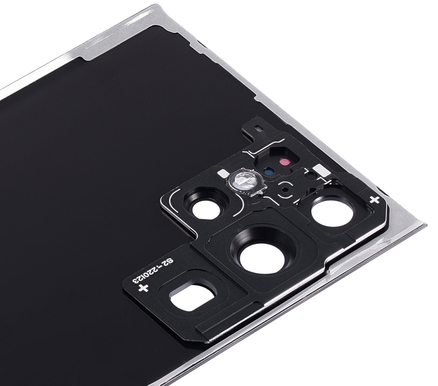 Back Cover Glass With Camera Lens For Samsung Galaxy S22 Ultra Aftermarket