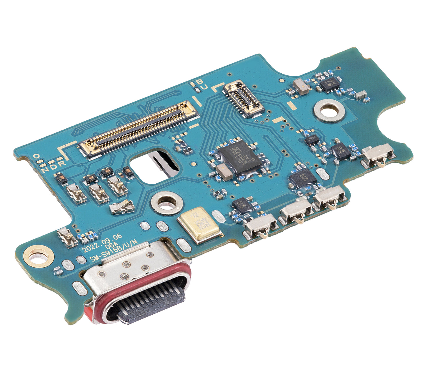 Data Connector(Charging Port) Samsung Galaxy S23 Plus Used OEM Grade A Reclaim(A) Phantom Black