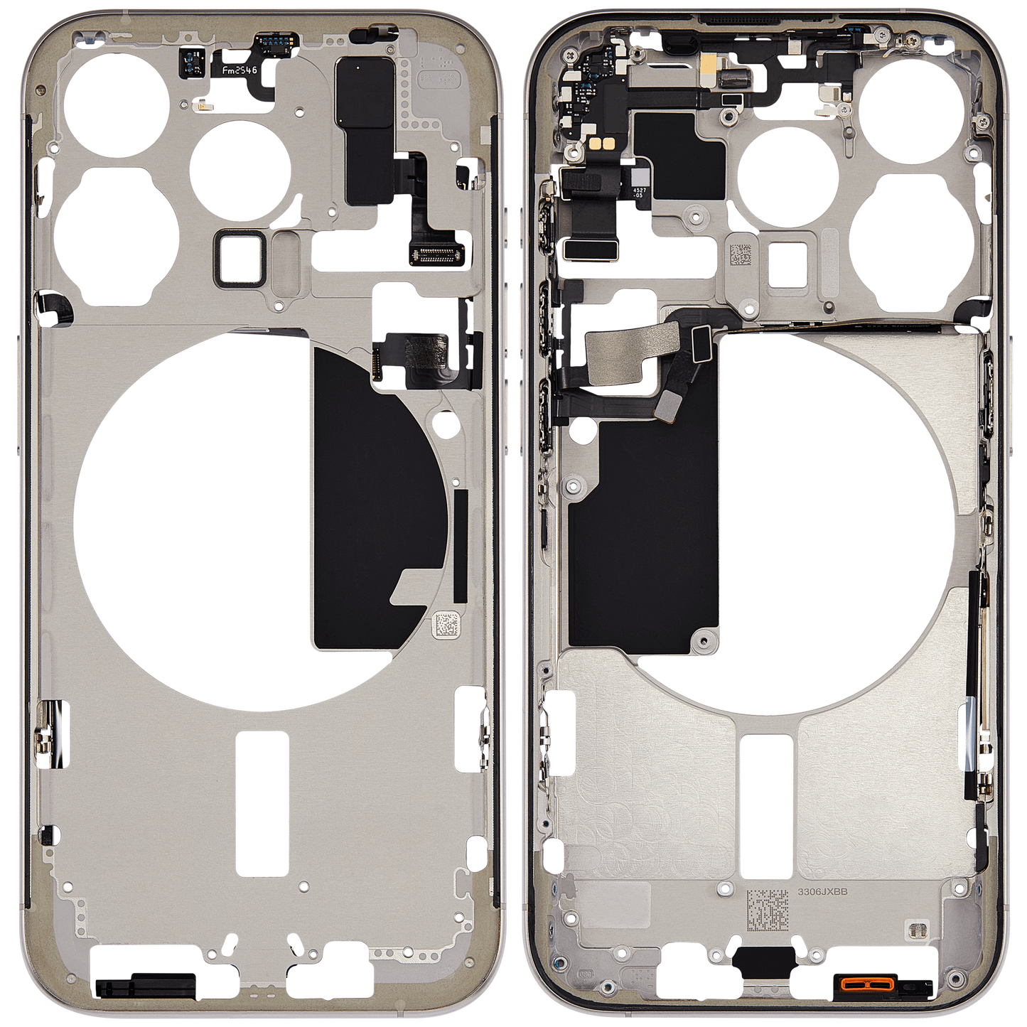Housing Frame(Middle Frame) Aftermarket For iPhone 15 Pro