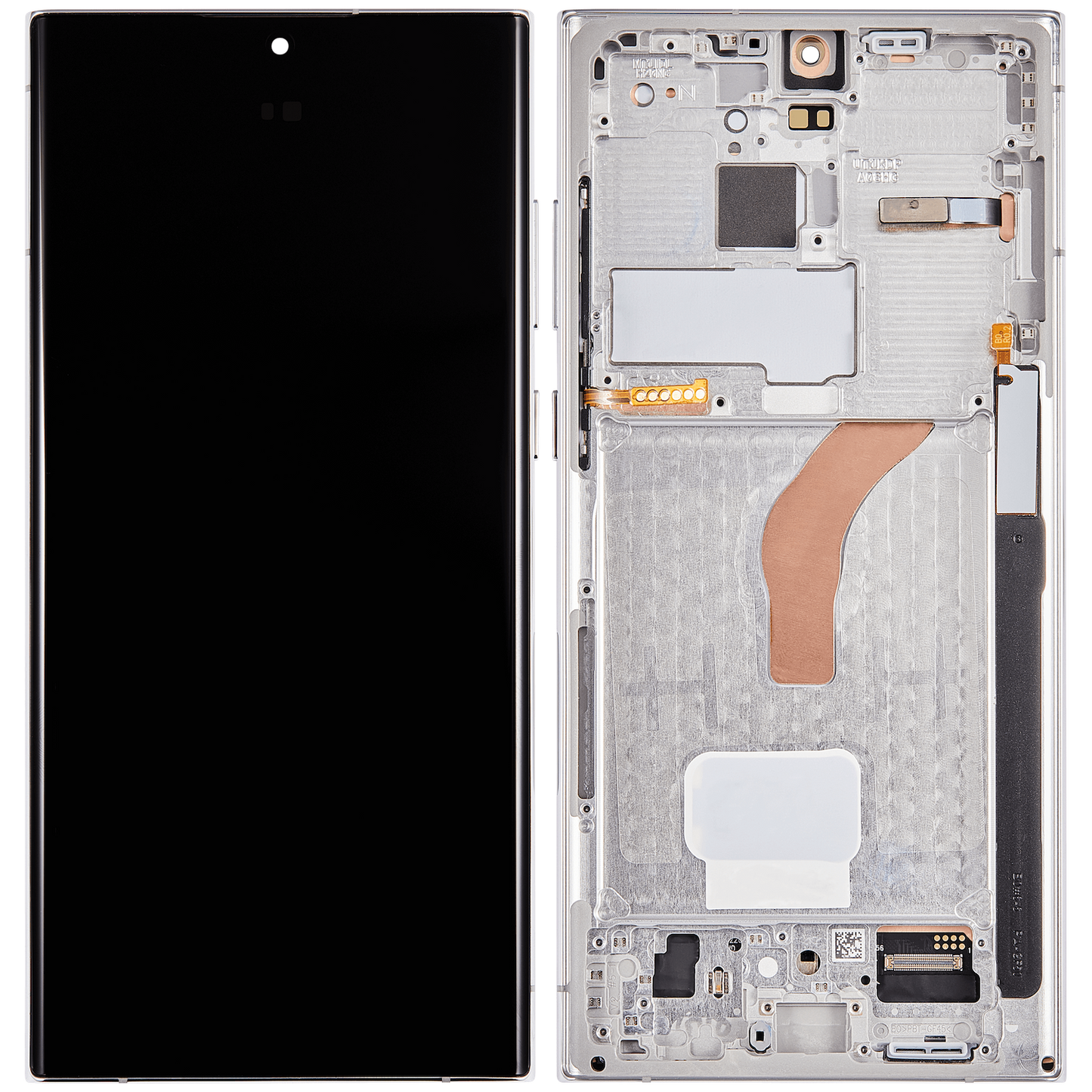 Display with frame (LCD/OLED/LCM/Screen)(US & International Version) For Samsung Galaxy S22 Ultra