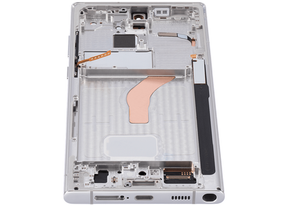 Display with frame (LCD/OLED/LCM/Screen)(US & International Version) For Samsung Galaxy S22 Ultra