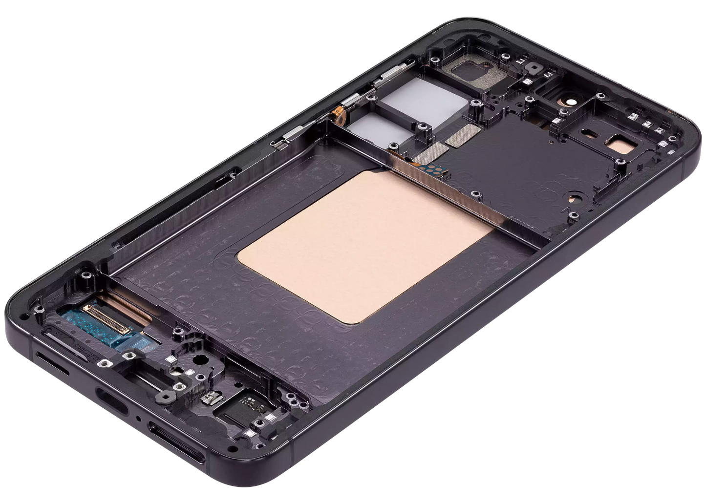Display with frame (LCD/OLED/LCM/Screen) For Samsung Galaxy S24 Onyx Black