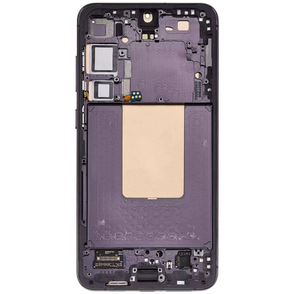 Display with frame (LCD/OLED/LCM/Screen) For Samsung Galaxy S24 Plus Onyx Black