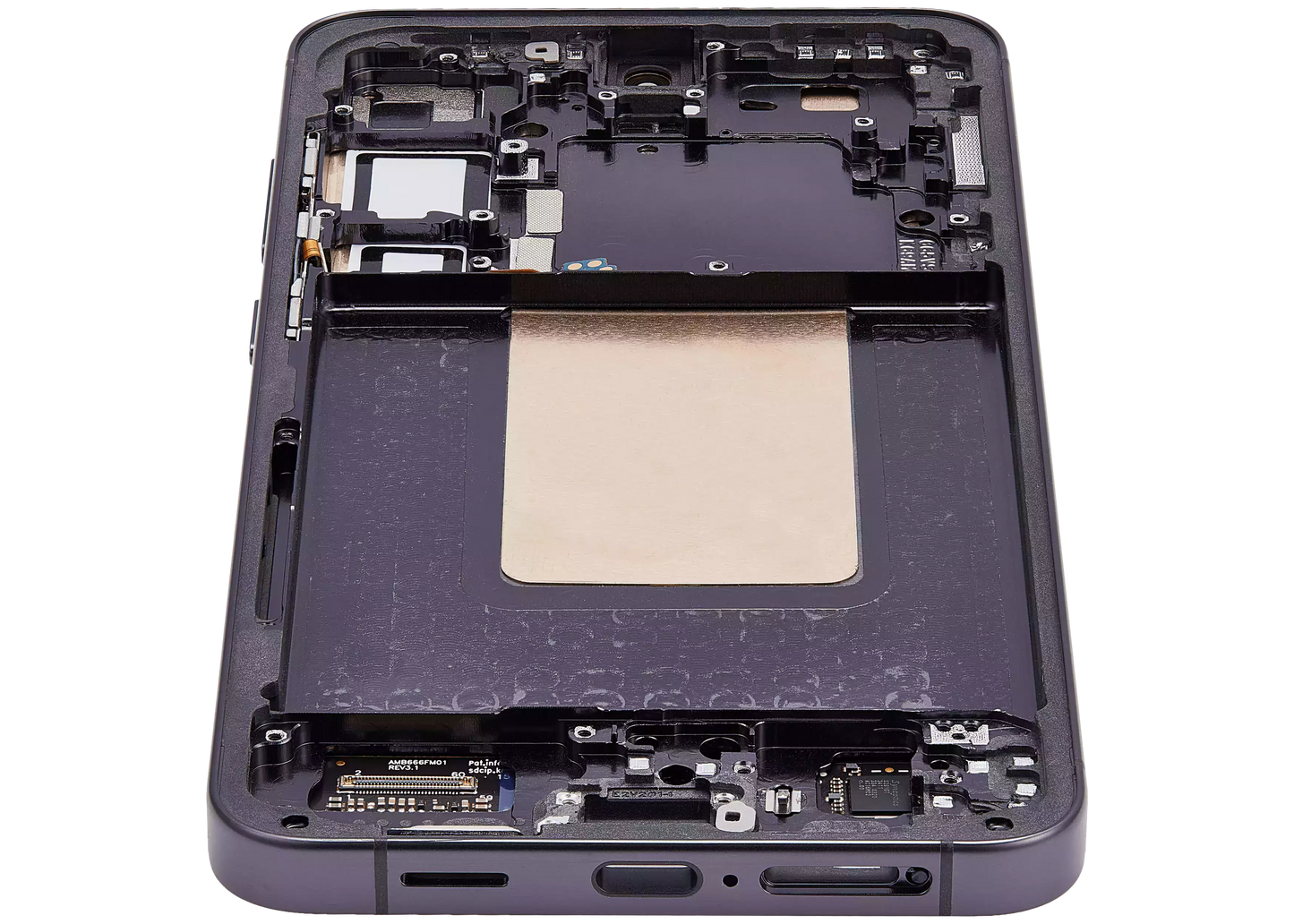 Display with frame (LCD/OLED/LCM/Screen) For Samsung Galaxy S24 Plus Onyx Black