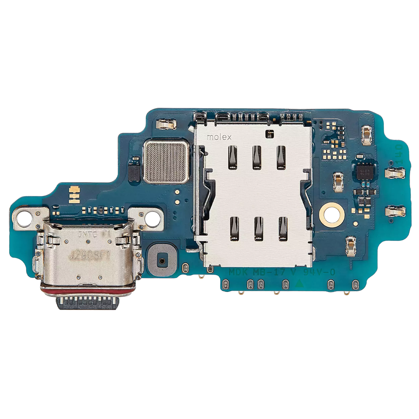 Data Connector(Charging Port) Samsung Galaxy S23 Ultra Used OEM Grade A Reclaim(A) Phantom Black