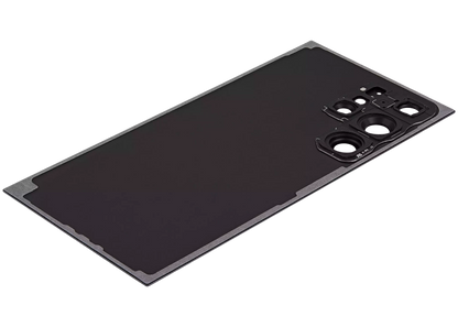 Back Cover Glass With Camera Lens For Samsung Galaxy S24 Ultra Aftermarket Titanium Black