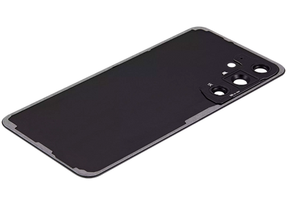Back Cover Glass With Camera Lens For Samsung Galaxy S24 Aftermarket Onyx Black