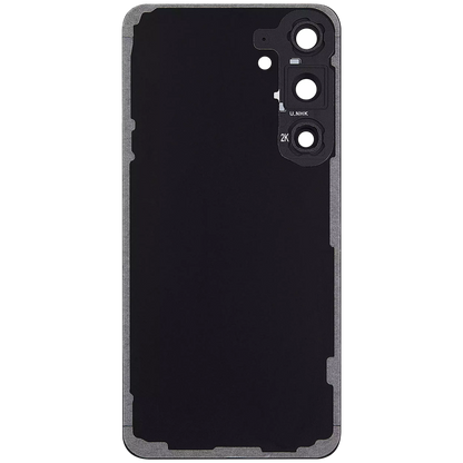 Back Cover Glass With Camera Lens For Samsung Galaxy S24 Plus Aftermarket Onyx Black