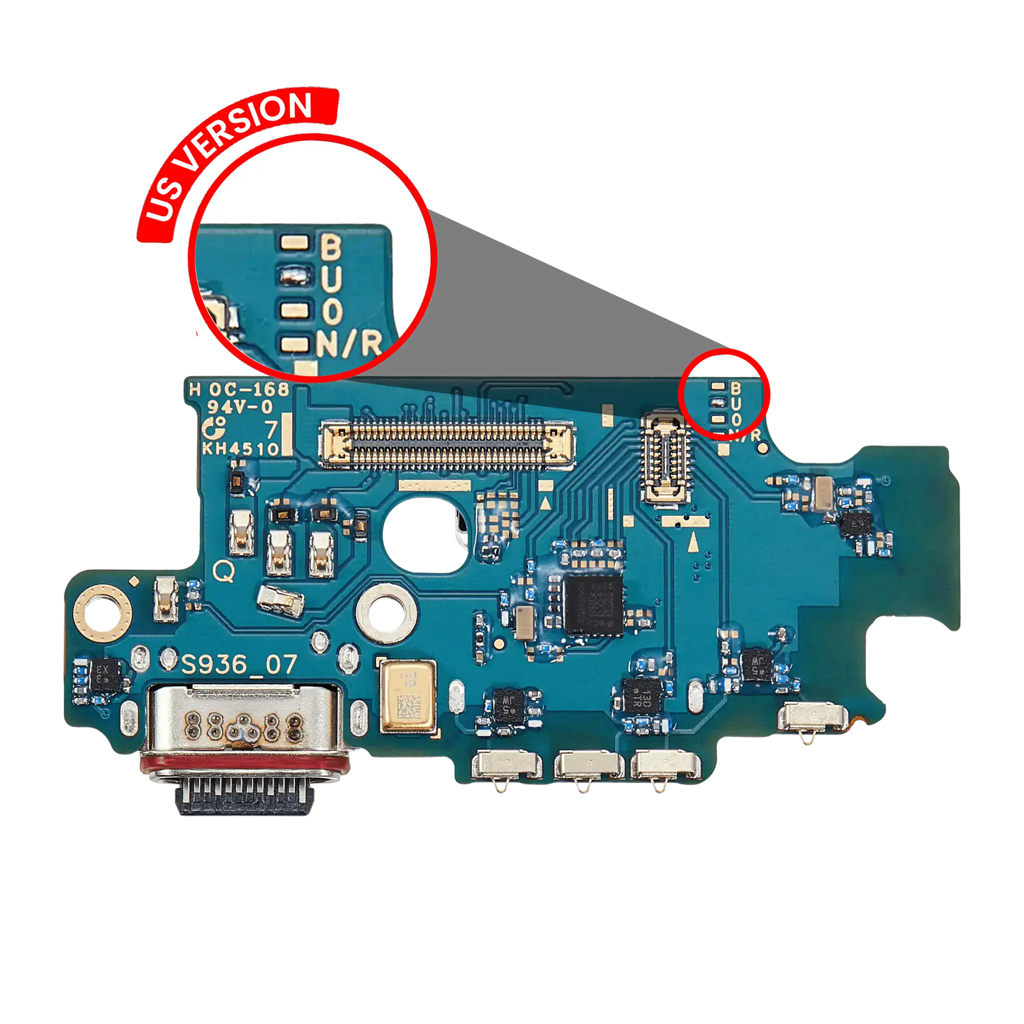 Data Connector(Charging Port) Samsung Galaxy S25 Plus Used OEM Grade A Reclaim(A) Navy