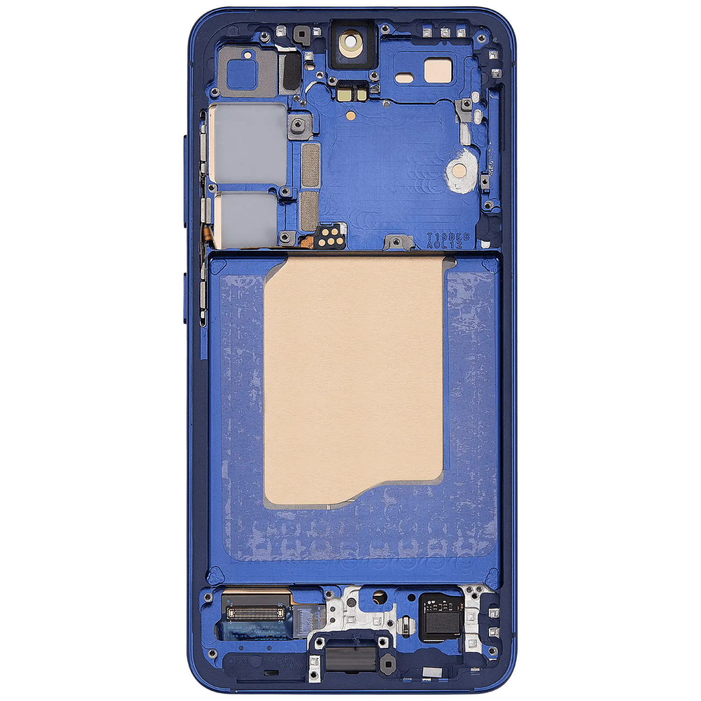 Display with frame (LCD/OLED/LCM/Screen) For Samsung Galaxy S25 Navy