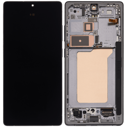 Display with frame（LCD/OLED/LCM/Screen）For Samsung Galaxy S25 Ultra Titanium Black