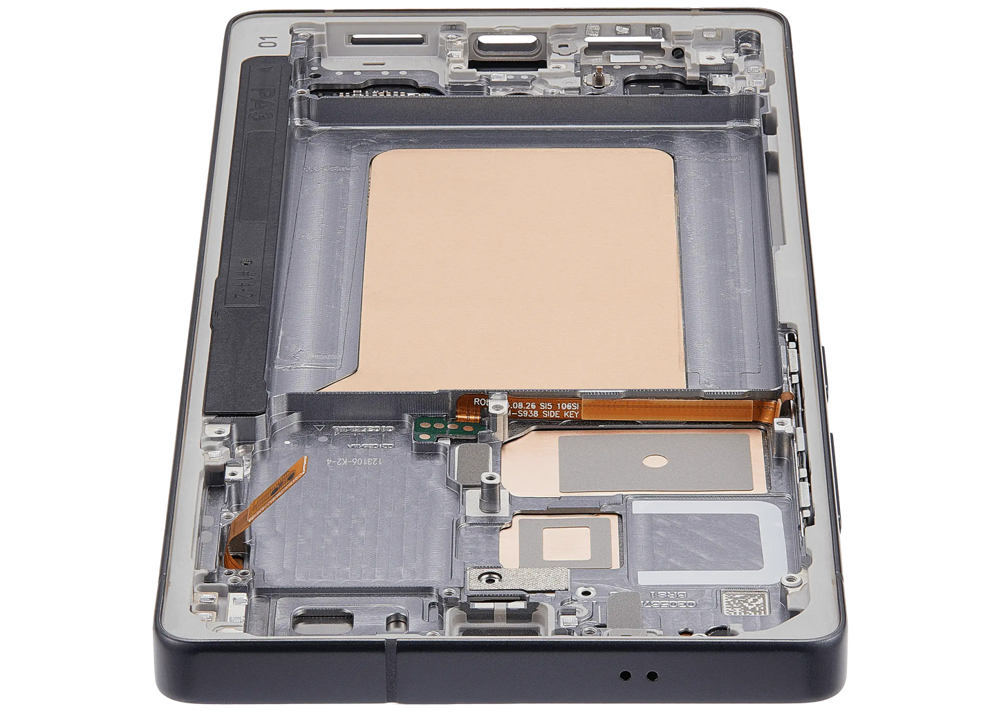 Display with frame（LCD/OLED/LCM/Screen）For Samsung Galaxy S25 Ultra Titanium Black