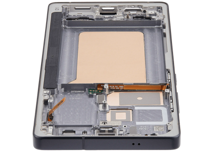 Display with frame（LCD/OLED/LCM/Screen）For Samsung Galaxy S25 Ultra Titanium Black