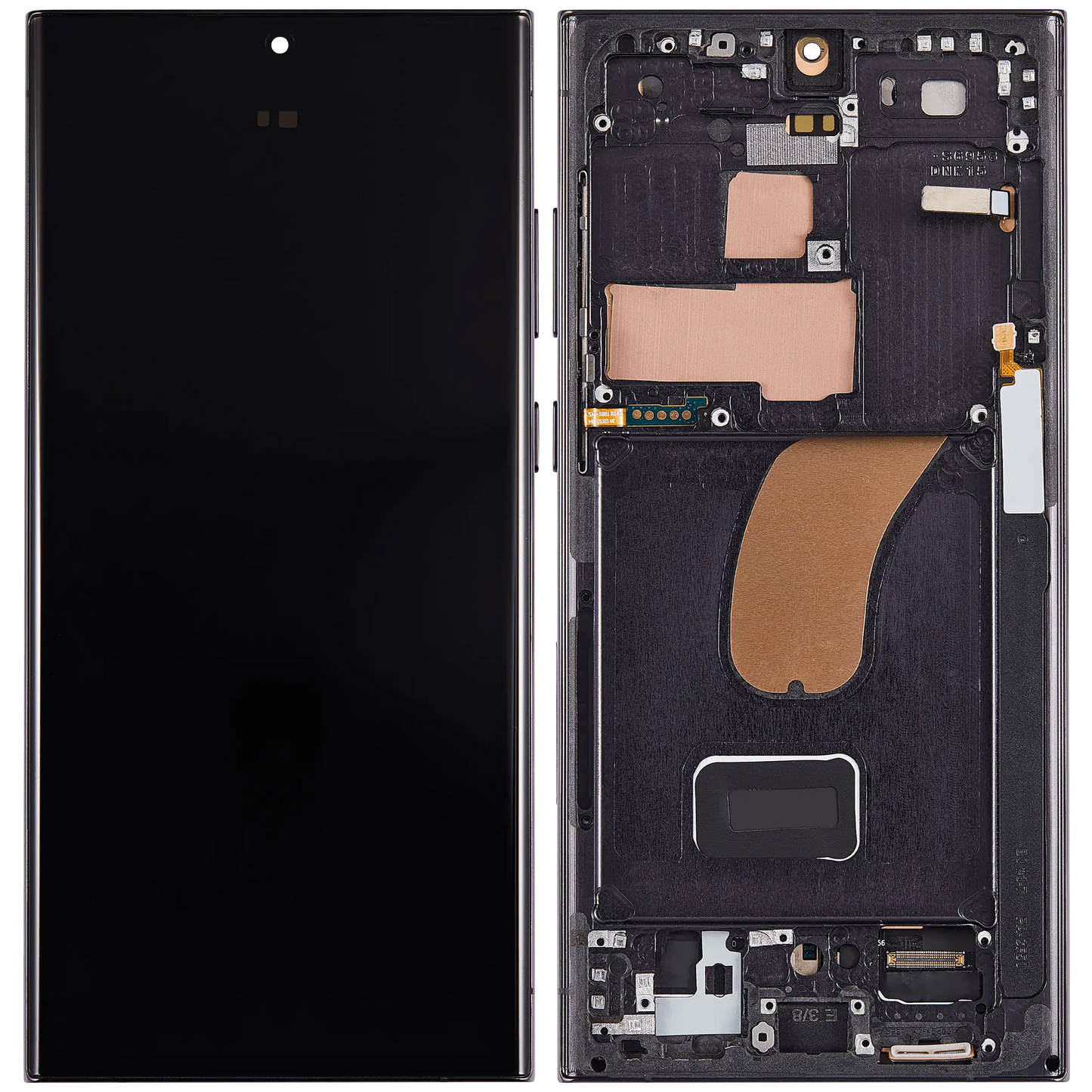 Display with frame (LCD/OLED/LCM/Screen) (US & International Version)（OLED 120HZ) For Samsung Galaxy S23 Ultra Aftermarket