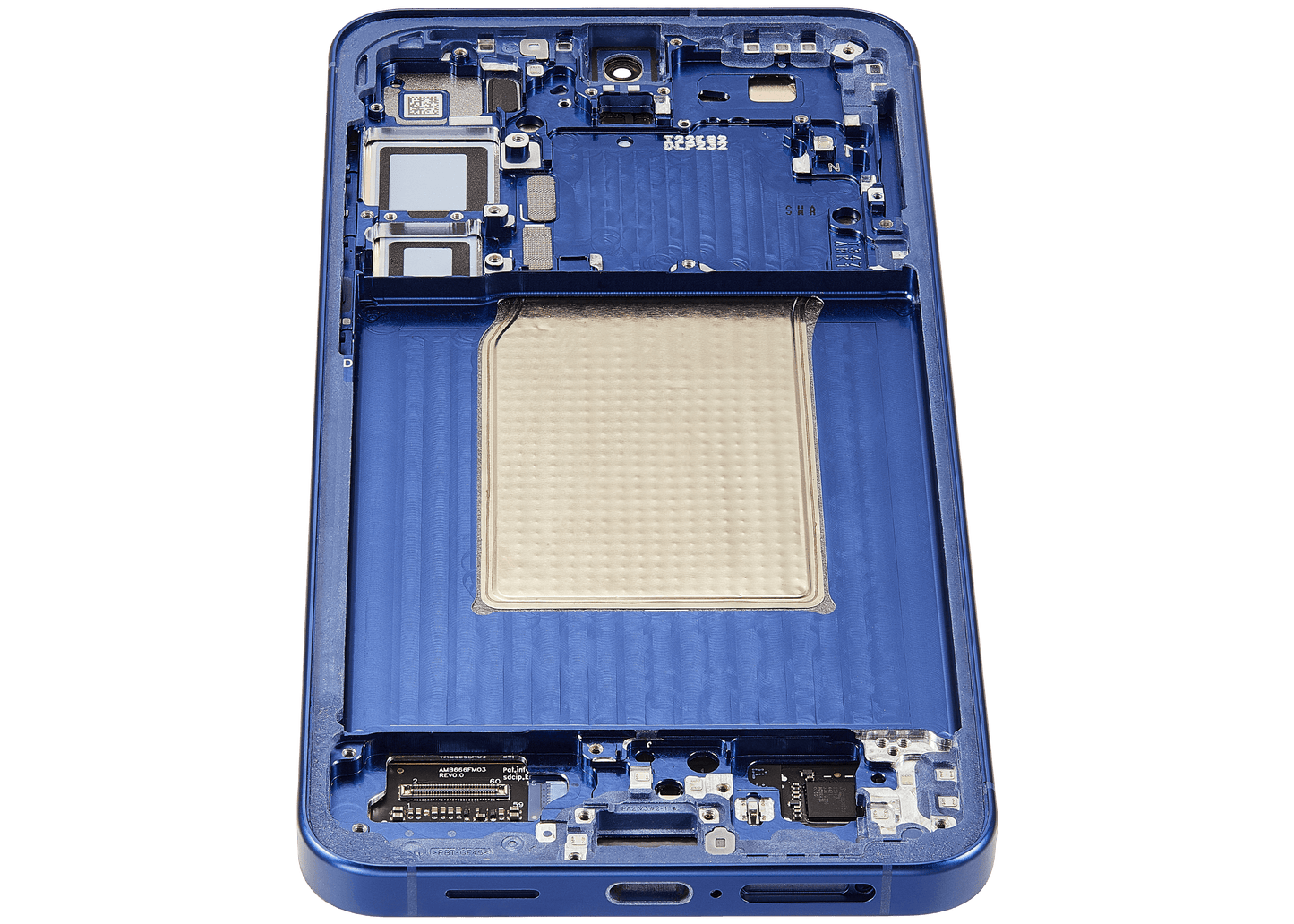 Display with frame (LCD/OLED/LCM/Screen) (US & International Version) For Samsung Galaxy S25 Plus Navy