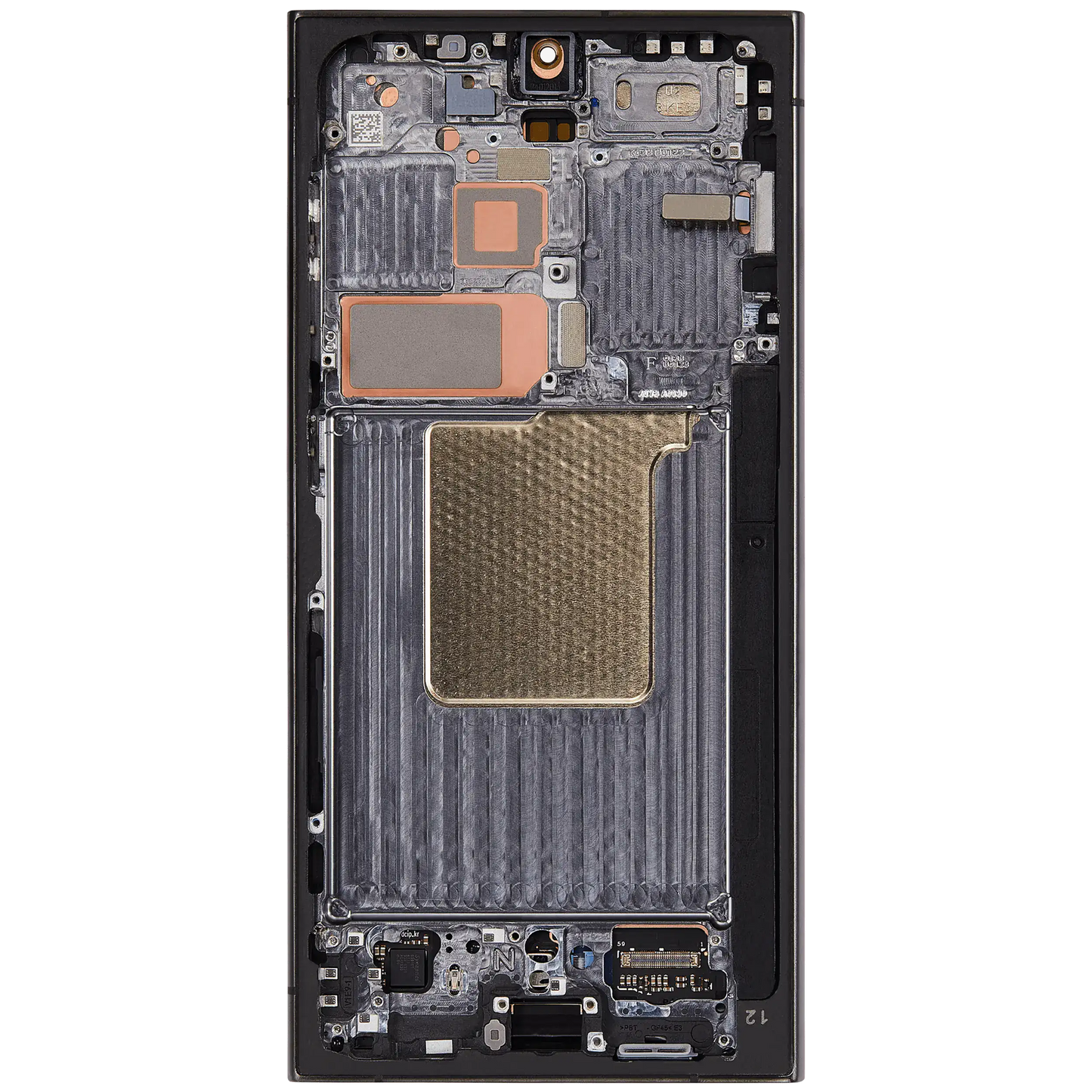 Display with frame (LCD/OLED/LCM/Screen) (US & International Version)For Samsung Galaxy S24 Ultra Titanium Black