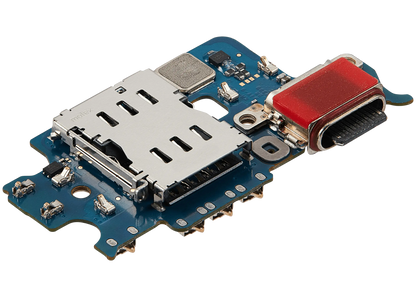 Data Connector(Charging Port) Samsung Galaxy S23 Used OEM Grade A Reclaim(A) Phantom Black