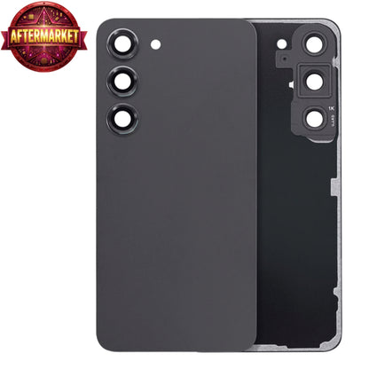 Back Cover Glass With Camera Lens For Samsung Galaxy S23 Aftermarket