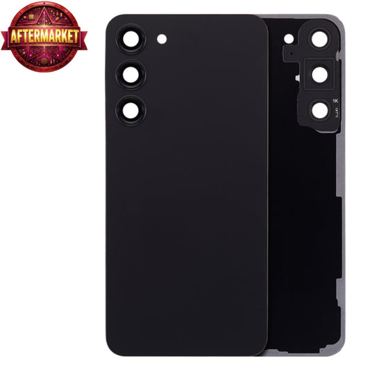 Back Cover Glass With Camera Lens For Samsung Galaxy S23 Plus Aftermarket