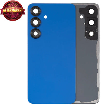 Back Cover Glass With Camera Lens For Samsung Galaxy S25 Aftermarket Navy