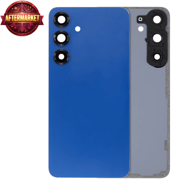 Back Cover Glass With Camera Lens For Samsung Galaxy S25 Plus Aftermarket Navy
