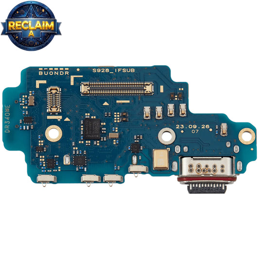 Data Connector(Charging Port) Samsung Galaxy S24 Ultra Used OEM Grade A Reclaim(A) Titanium Black