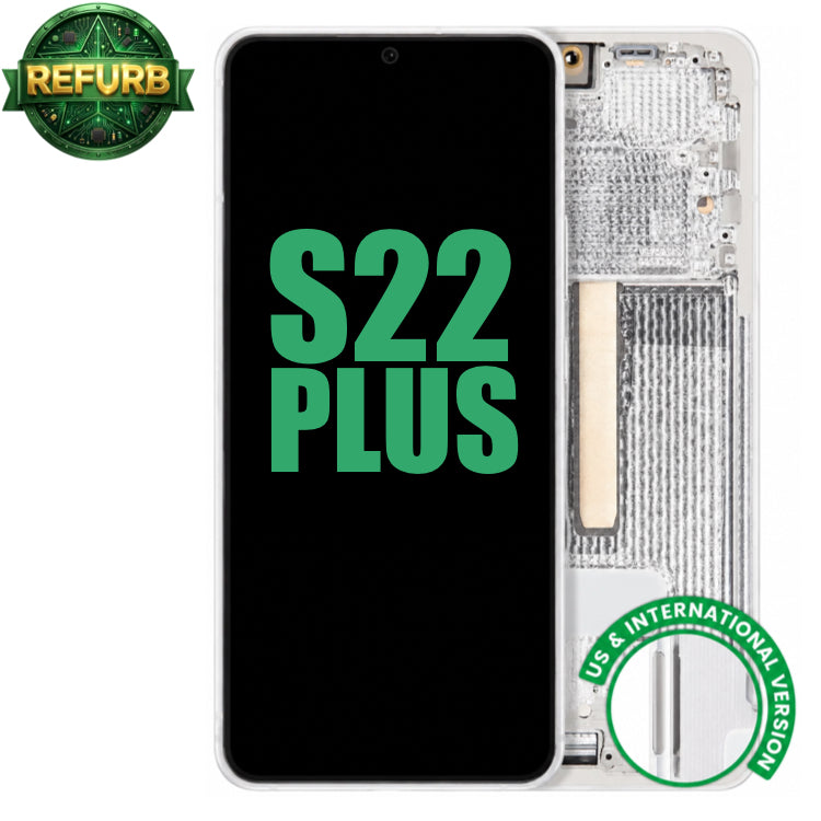 Display with frame (LCD/OLED/LCM/Screen) For Samsung Galaxy S22 Plus