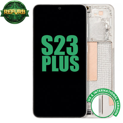 Display with frame (LCD/OLED/LCM/Screen) For Samsung Galaxy S23 Plus