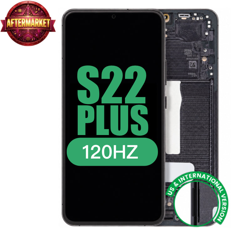 Display with frame (LCD/OLED/LCM/Screen) For Samsung Galaxy S22 Plus